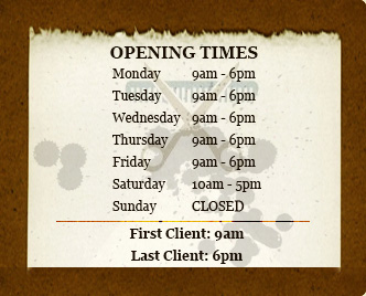 UK's Men's Salon's Opening Times